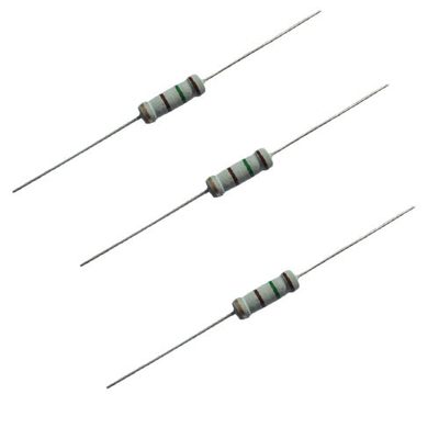 MOF Metal Oxide Film Resistors 1/8W-5WS With Fixed Value